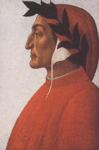 Sandro Botticelli Portrait of Dante Alighieri (mk36) France oil painting art